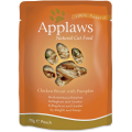 Applaws Chicken with Pumpkin in Broth Pouch For Cats 成貓雞胸&南瓜 70g X12 包